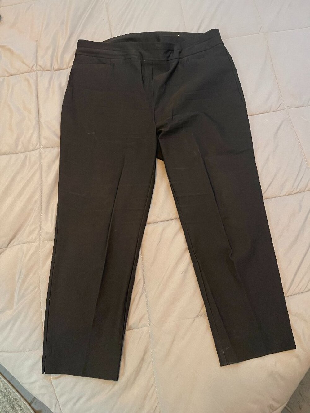 Chico's Black Slimming Straight Leg Dress Pants Size 2.5 (US 14)